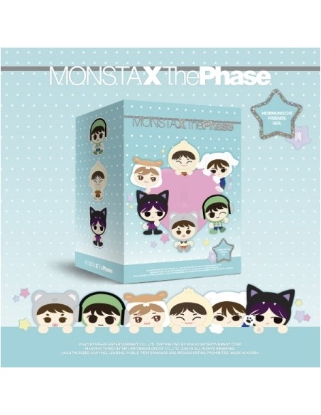 [Smart Album] MONSTA X EP Album - The Phase (MONMUNGCHI FRIENDS Ver.)