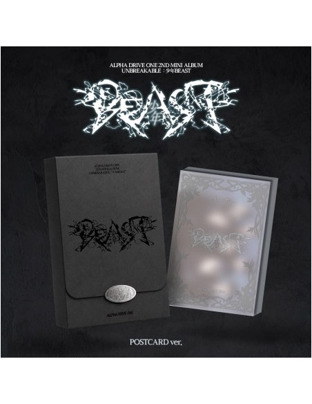 ALPHA DRIVE ONE 2nd Mini Album - UNBREAKABLE : 少年BEAST (POSTCARD Ver.) CD
