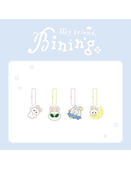[Pre Order] Park Eun Bin BINING Goods - RANDOM ACRYLIC KEYRING