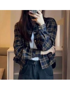 [S574] AFTER CHECK SHIRT