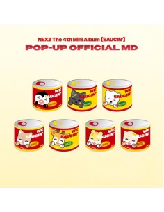 [Pre Order] NEXZ SAUCIN' Goods - SAUCE CAN PIN-BUTTON