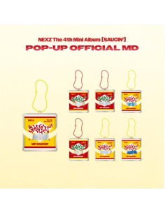 [Pre Order] NEXZ SAUCIN' Goods - SAUCE CAN SLIDE KEYRING
