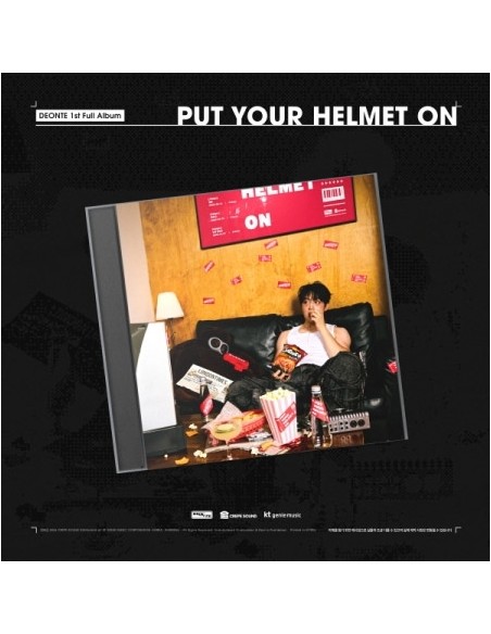 DEONTE 1st Album - PUT YOUR HELMET ON CD