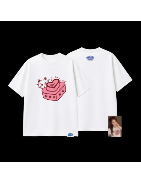 [Pre Order] MEOVV DEBUT 2ND ANNIVERSARY Goods - T-SHIRT SET (NARIN)