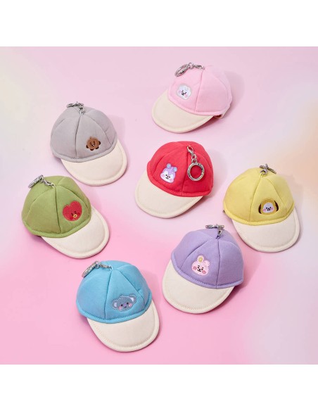 BT21 BABY JELLY SHOP Goods - Ball Cap Keyring