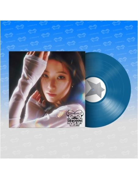 [LP] LE SSERAFIM 2nd Single Album - MADE MY NIGHT VINYL (SKY BLUE VER.)
