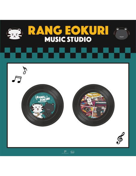 AHN HYO SEOP RANG&EOKURI MUSIC STUDIO Goods - ACRYLIC RECORD COASTER