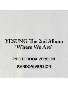 [PHOTOBOOK] YESUNG 2nd Album - Where We Are (Random Ver.) CD