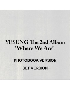 [PHOTOBOOK][SET] YESUNG 2nd Album - Where We Are (SET...