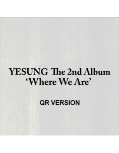 [Smart Album] YESUNG 2nd Album - Where We Are (QR Ver.)