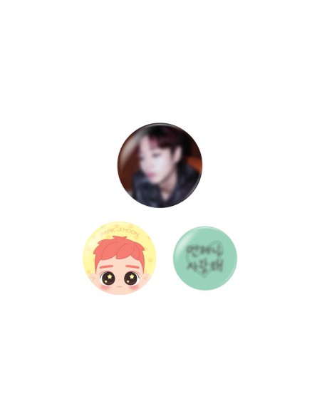 [Pre Order] PARK JI HOON RE:FLECT ENCORE IN SEOUL Goods - PIN BUTTON SET