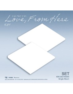 [SET] KIM JAE HWAN Single Album - LOVE, FROM HERE (SET...