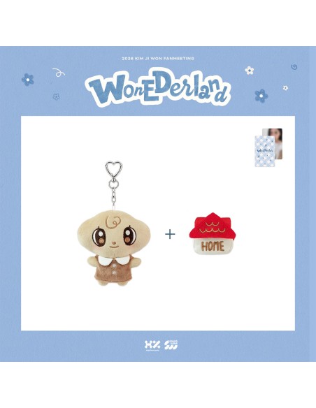[Pre Order] KIM JI WON WONEDERLAND Goods - WONEDAYNGI PLUSH KEYRING