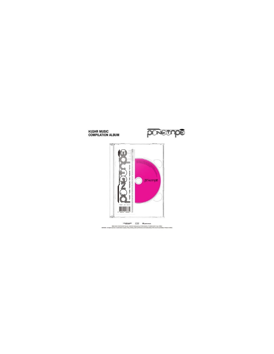 H1GHR MUSIC EP Album - H1GHR MUSIC [PINK TAPE] CD kpoptown.com