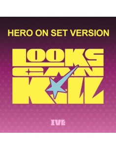IVE EP Album - Looks Can Kill (HERO ON SET Ver.) CD