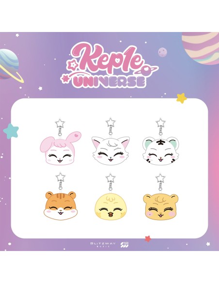 [Pre Order] Kep1er Kep1e Universe Goods - FACE KEYRING