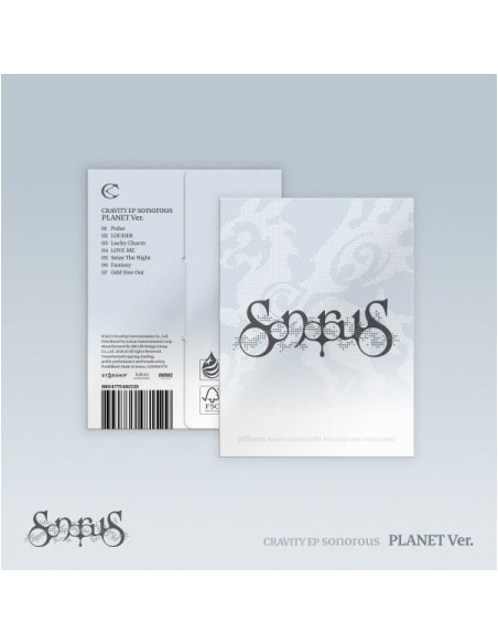 [Smart Album] CRAVITY EP Album - sonorous (PLANET Ver.)