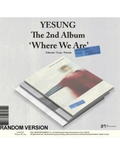 [PHOTOBOOK] YESUNG 2nd Album - Where We Are (Random Ver.) CD
