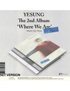 [PHOTOBOOK][SET] YESUNG 2nd Album - Where We Are (SET...