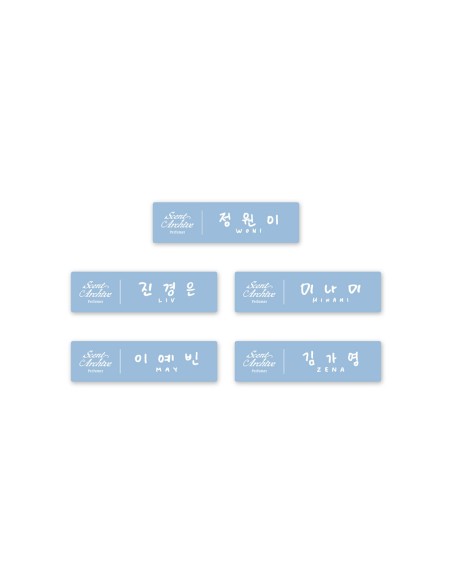 [Pre Order] RESCENE Scent Archive - MEMORIES OF RESCENE Goods - NAME TAG