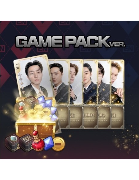 [Pre Order] ENHYPEN WORLD COUPON CARD COLLECTION (NEWS ROOM GAME PACK ver.)