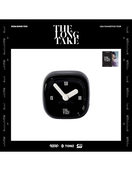 [Pre Order] GONG YOO THE LONG TAKE Goods - DESK CLOCK