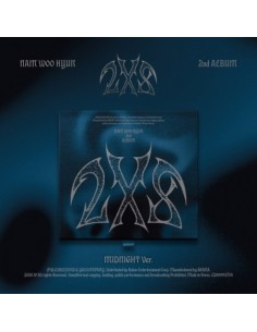 NAM WOO HYUN 2nd Album - 2X8 (MIDNIGHT Ver.) CD