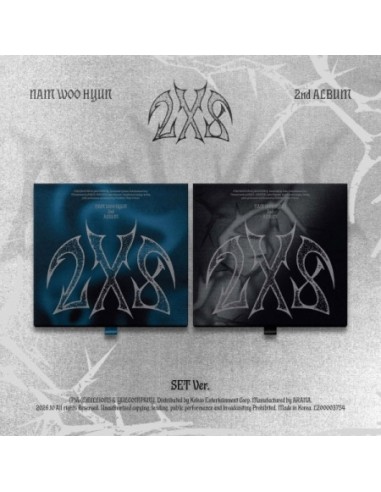 [SET] NAM WOO HYUN 2nd Album - 2X8 (SET Ver.) 2CD