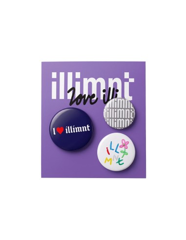 [Pre Order] TEN illimnt Goods - PIN BUTTON SET