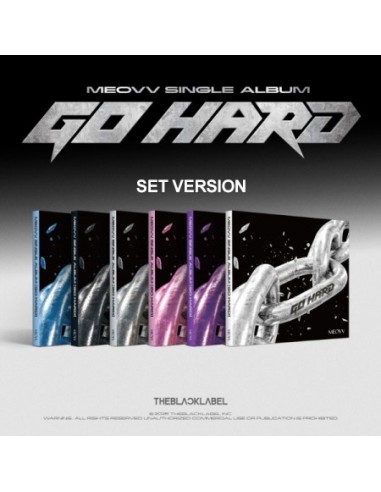 [SET] MEOVV Single Album - GO HARD (SET Ver.) 5CD