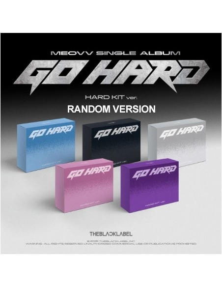 [Smart Album] MEOVV Single Album - GO HARD (Random Ver.) KIT Ver.