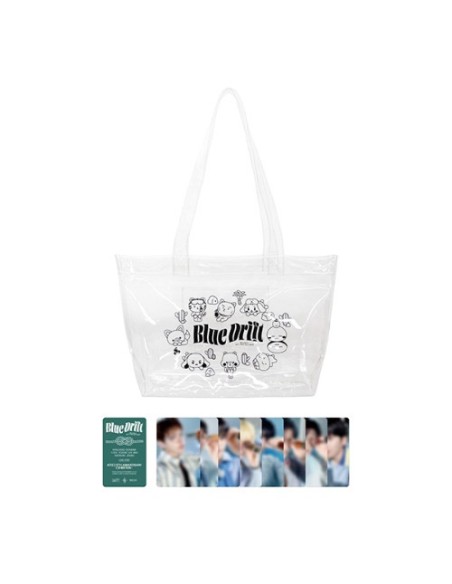 [Pre Order] ATEEZ Blue Drift Goods - CLEAR SHOPPER BAG