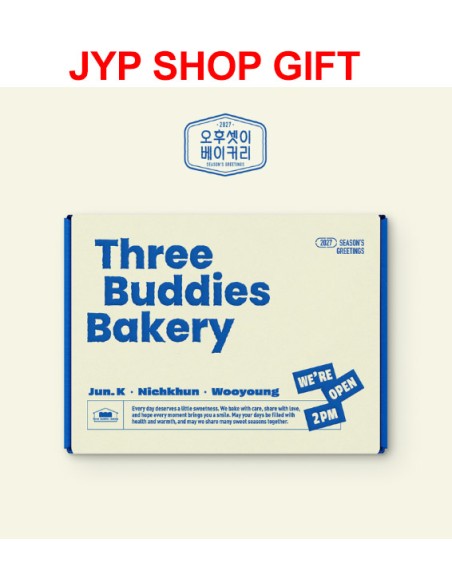 [JYP Shop Gift] 2PM 2027 SEASON’S GREETINGS [Three Buddies Bakery]