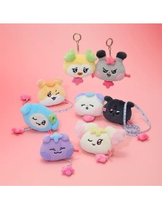 ATEEZ MIGHTEEZ Rock The Stage Goods - PLUSH TAPELINE KEYRING