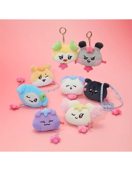 ATEEZ MIGHTEEZ Rock The Stage Goods - PLUSH TAPELINE KEYRING