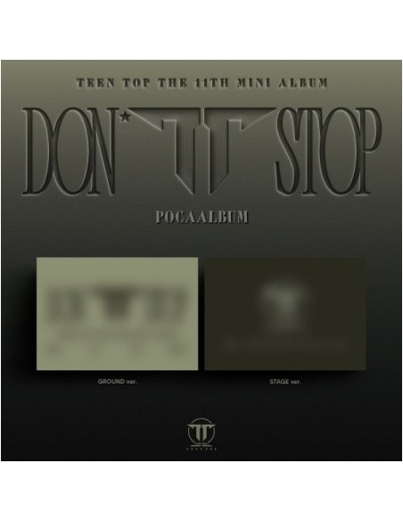 [Smart Album] TEEN TOP 11th EP Album - DON’T STOP (Random Ver.) POCAALBUM