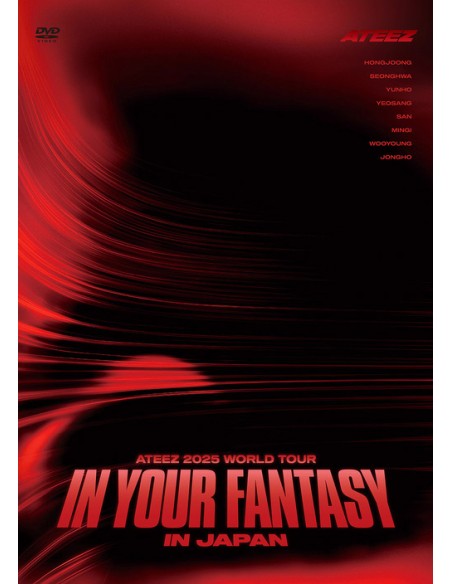 [Japanese Edition] ATEEZ 2025 WORLD TOUR [IN YOUR FANTASY] IN JAPAN DVD