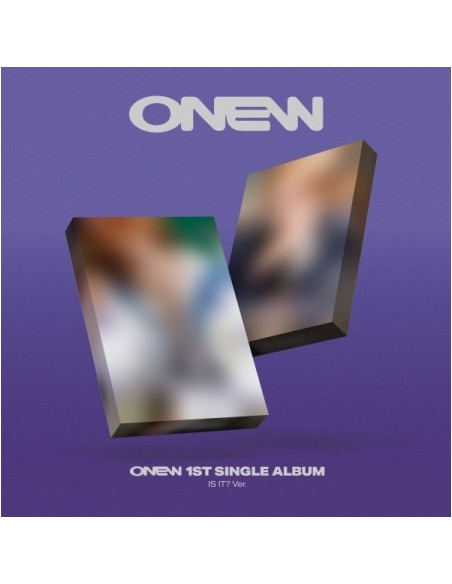 [Smart Album] SHINee ONEW 1st Single Album - 착각 (IS IT? Ver.) NEMO VER.