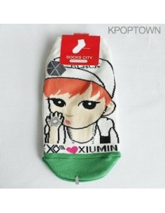 EXO-M 1 pair of  Character Socks - XIUMIN
