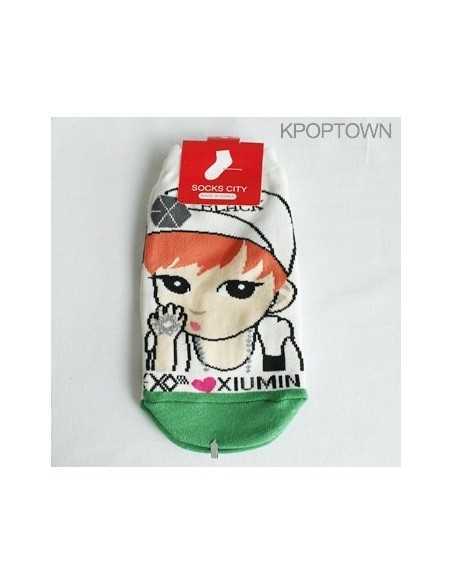 EXO-M 1 pair of  Character Socks - XIUMIN
