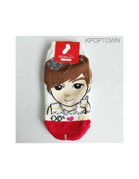 EXO-M 1 pair of  Character Socks - LAY