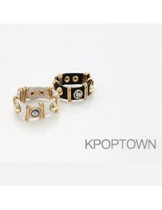 [IN99] INFINITE Gold Cubic Leather Bracelet 3Colors