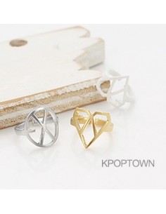 [EX104] Unique Hearts Ring 