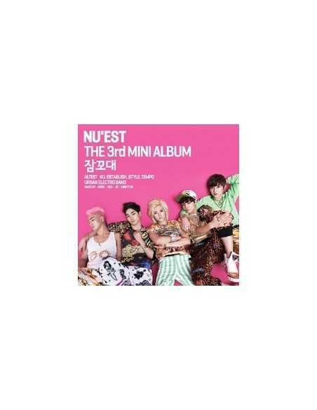 NU'EST - 3rd Mini Album SLEEP TALKING  CD + Poster
