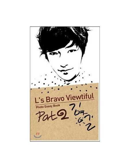 INFINITE L - L's Bravo Viewtiful Part 2 - Photobook  + Special postcard note + Poster