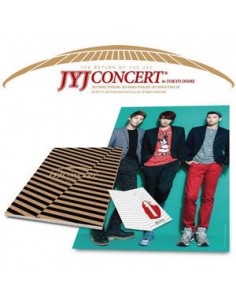 JYJ Tokyo Dom Concert Goods - Mini Poster + Wrapping Paper Book + Key Holder SET