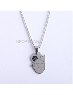 [EX126] EXO Member Character Steel Necklace - Each Members 2