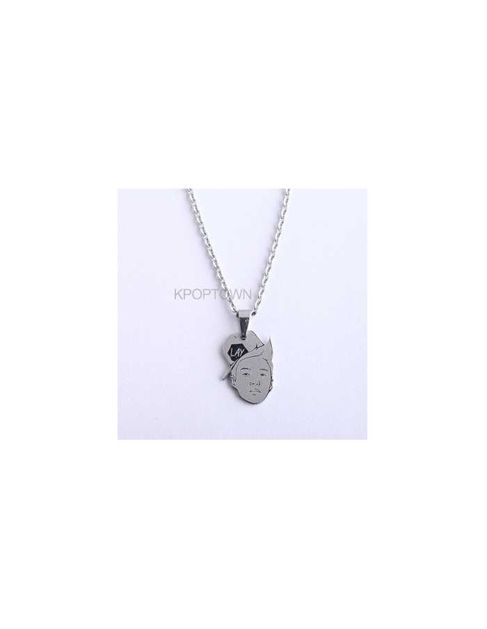 [EX126] EXO Member Character Steel Necklace - Each Members