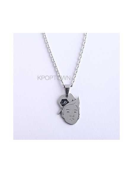 [EX126] EXO Member Character Steel Necklace - Each Members