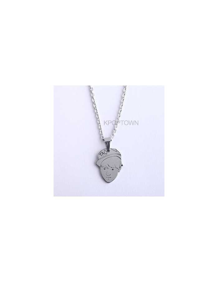 [EX126] EXO Member Character Steel Necklace - Each Members